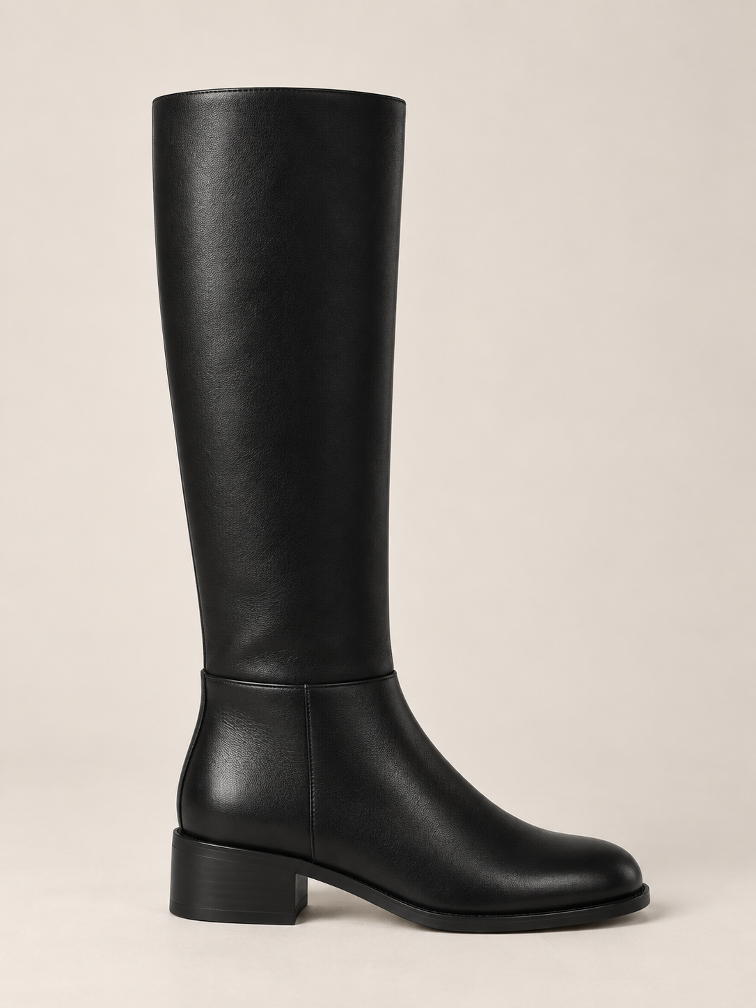 Diane — Sleek leather high boots