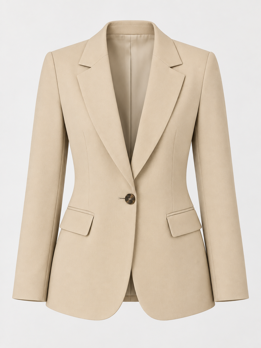 Blazer cintré à col tailleur — Estelle