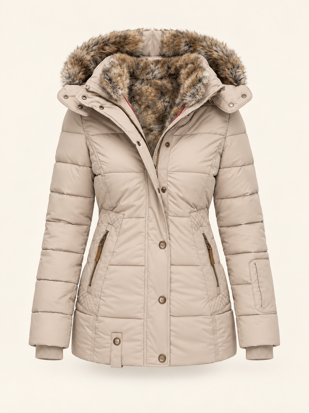 Parka trapuntato con cappuccio — Florentine