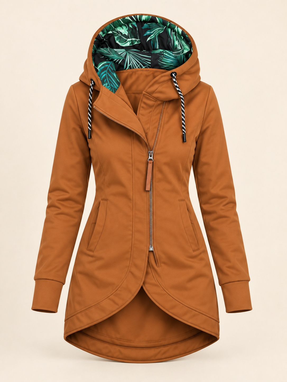 Giacca impermeabile con cappuccio — Lucile