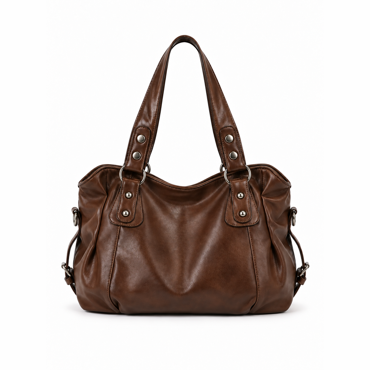 Sac porté épaule en cuir souple — Clémence