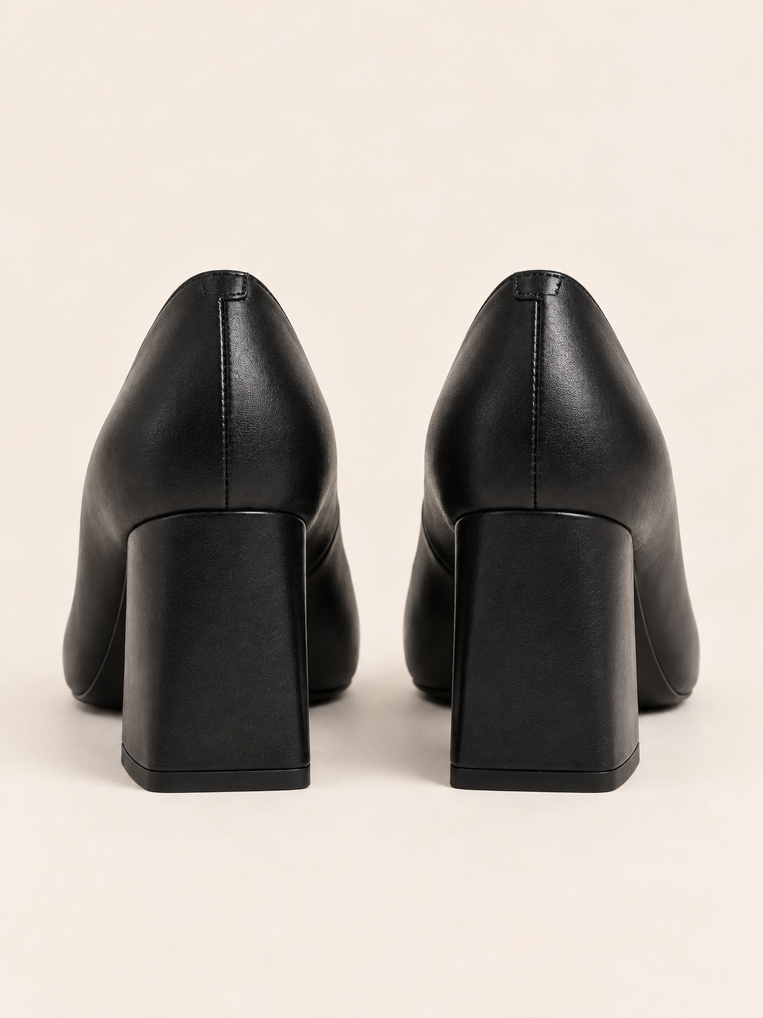 Escarpins Clotilde noir — vue de dos
