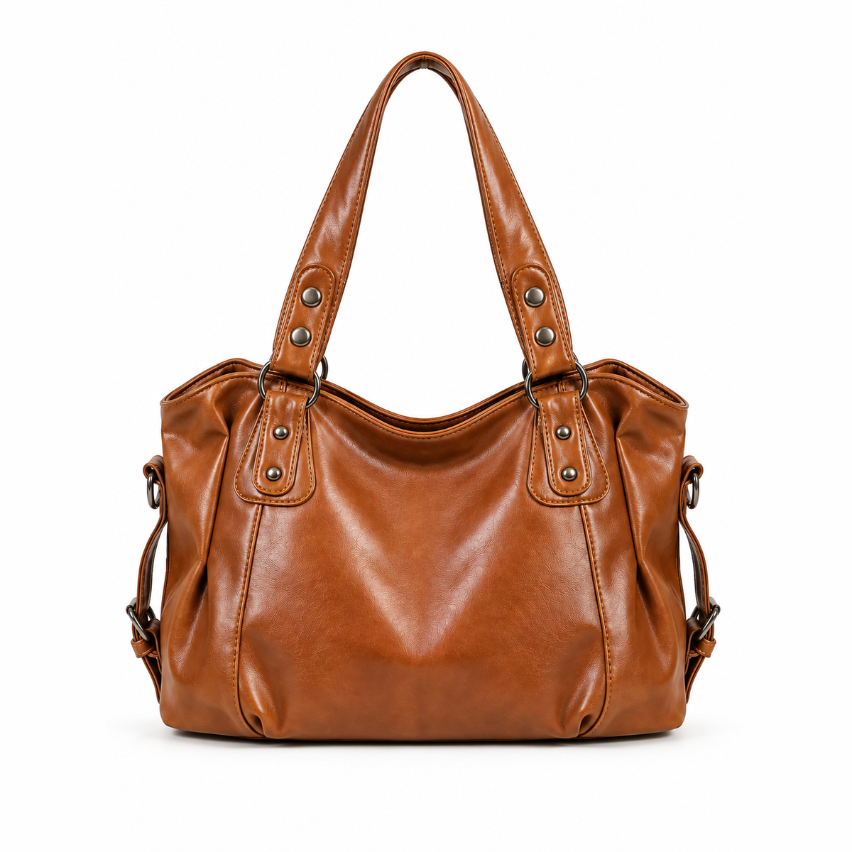 Sac porté épaule en cuir souple — Clémence