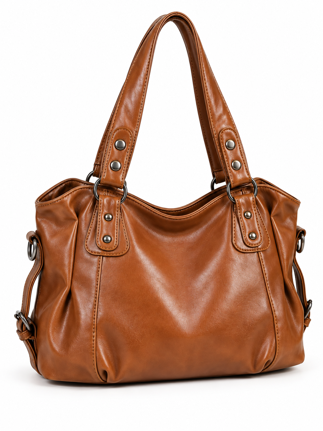 Sac porté épaule en cuir souple — Clémence