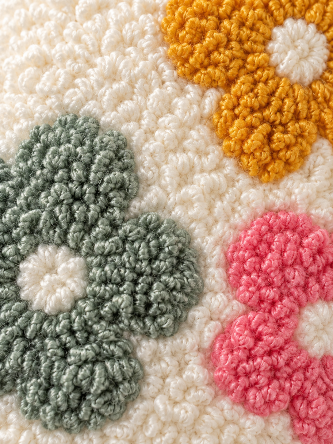 Chaussons bouclés à fleurs — Flore