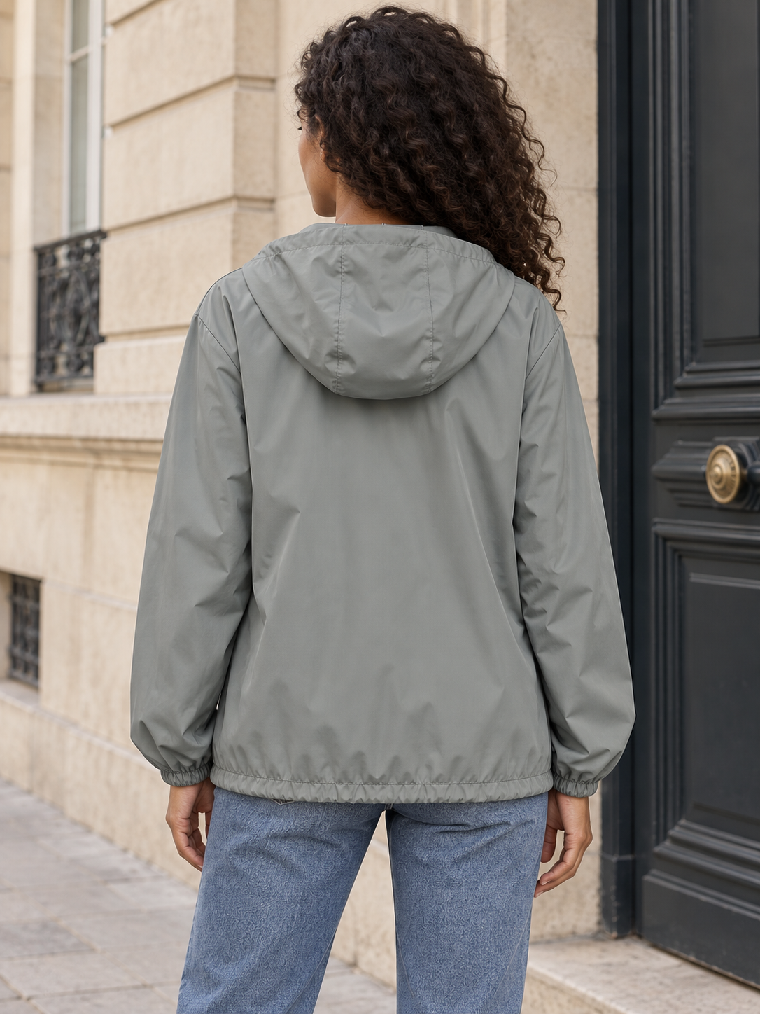 Sidonie — Hooded waterproof jacket