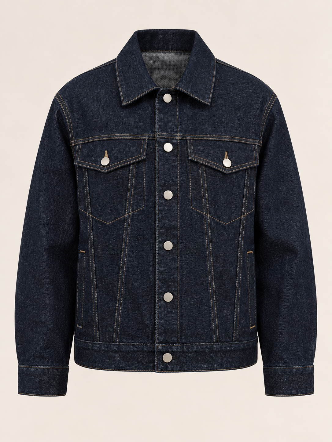 Veste en jean oversize indigo — Marianne