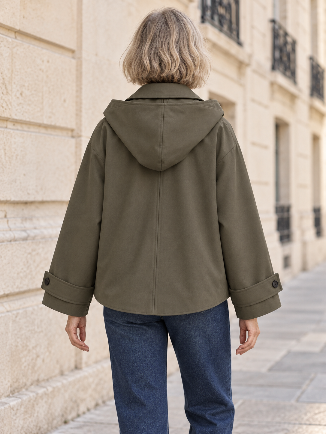 Veste courte à capuche — Madeleine