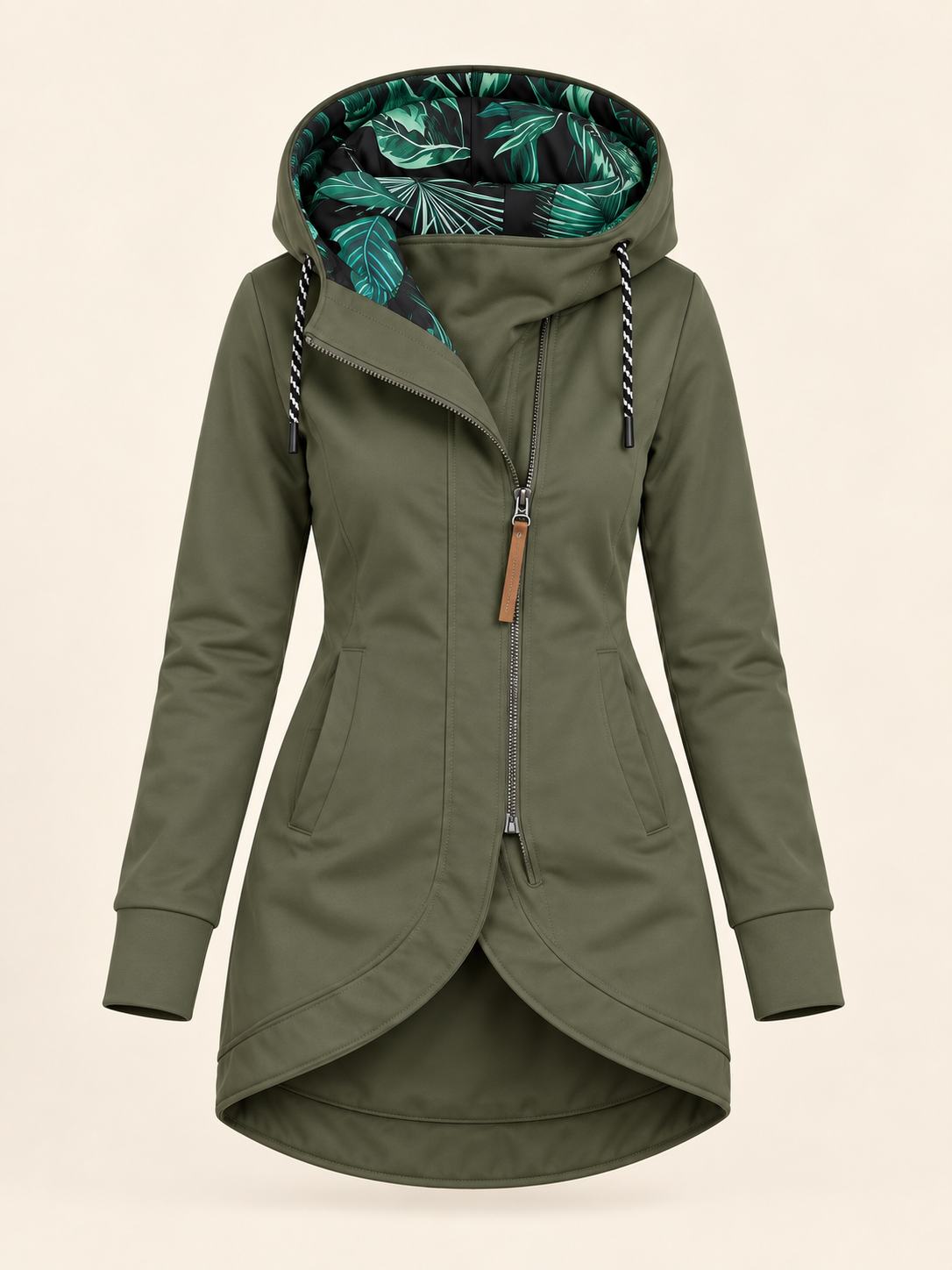 Giacca impermeabile con cappuccio — Lucile