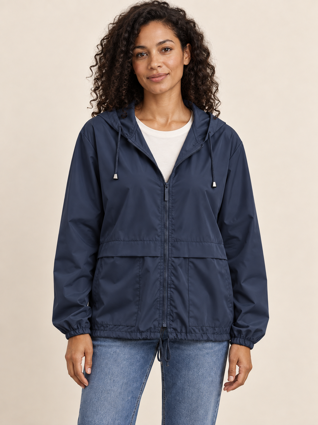 Sidonie — Hooded waterproof jacket