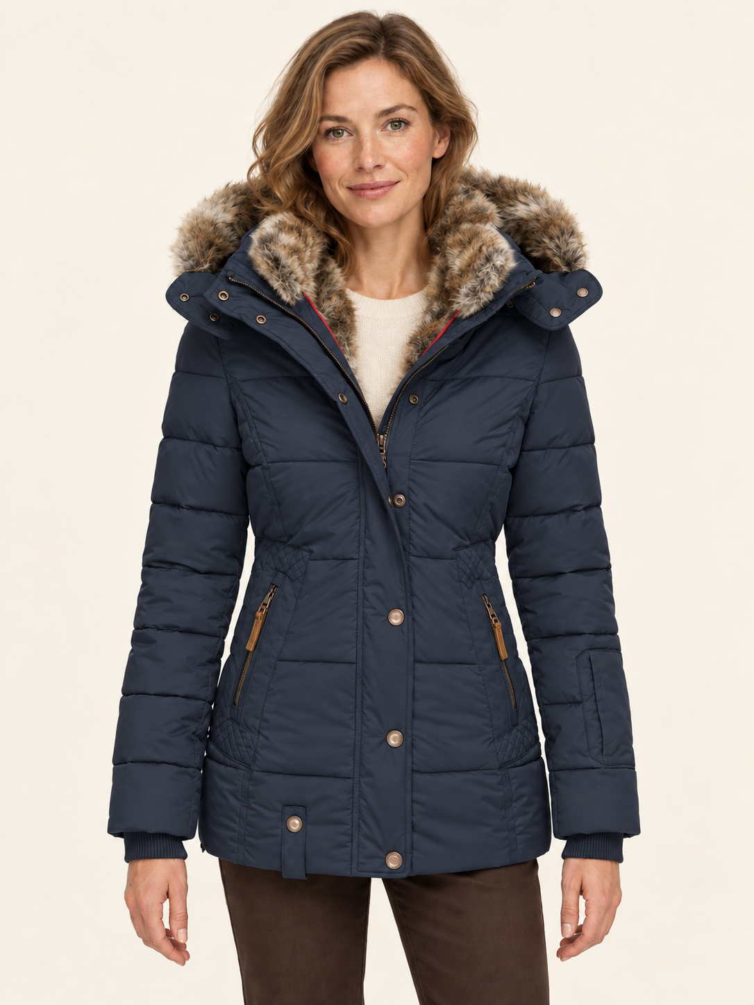 Parka trapuntato con cappuccio — Florentine