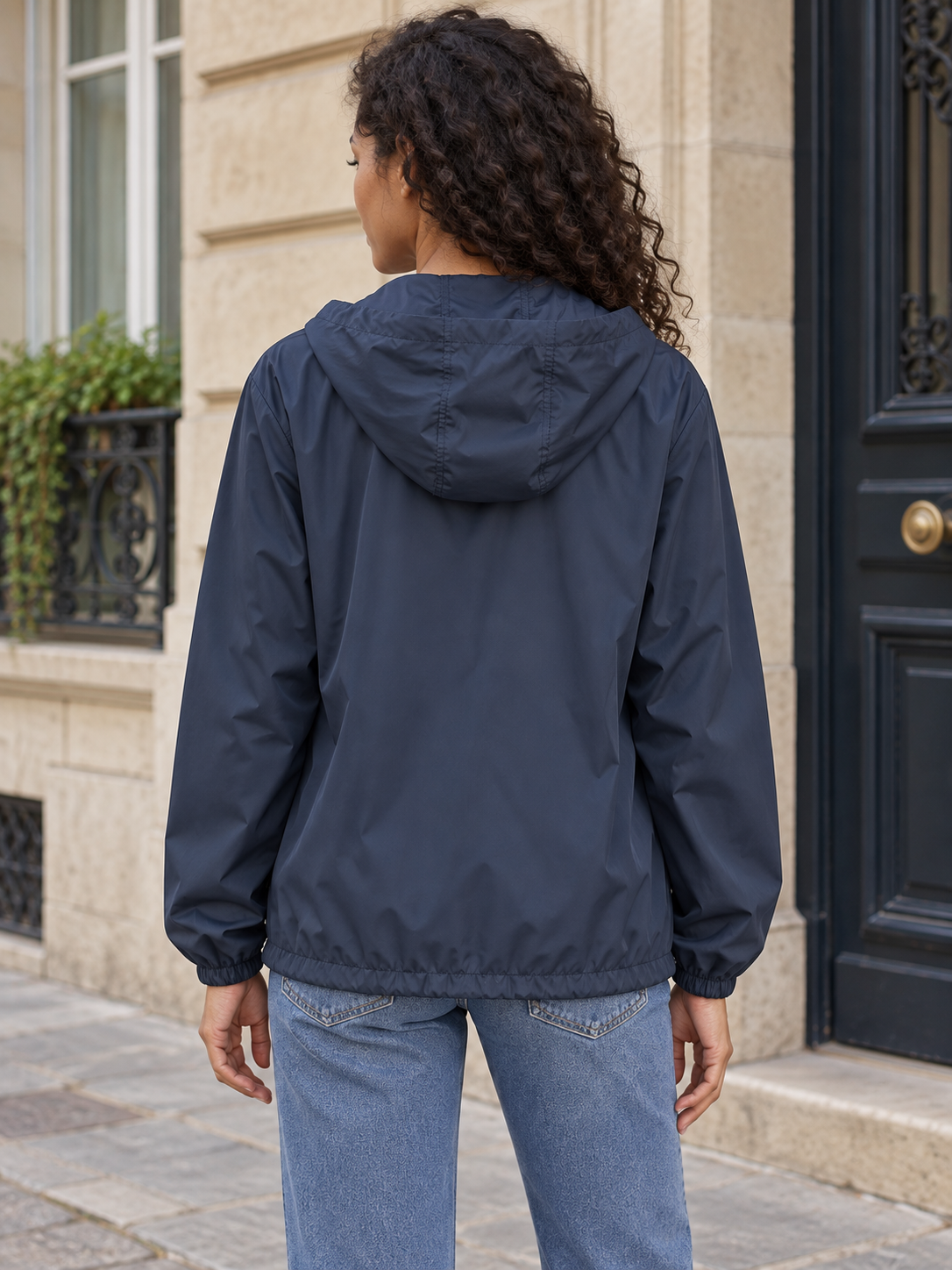 Sidonie — Hooded waterproof jacket