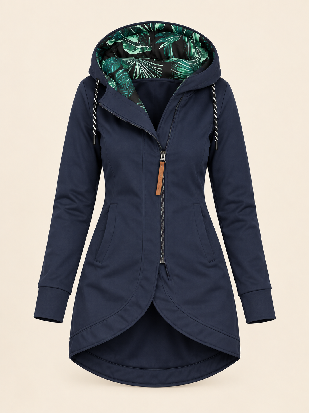 Giacca impermeabile con cappuccio — Lucile
