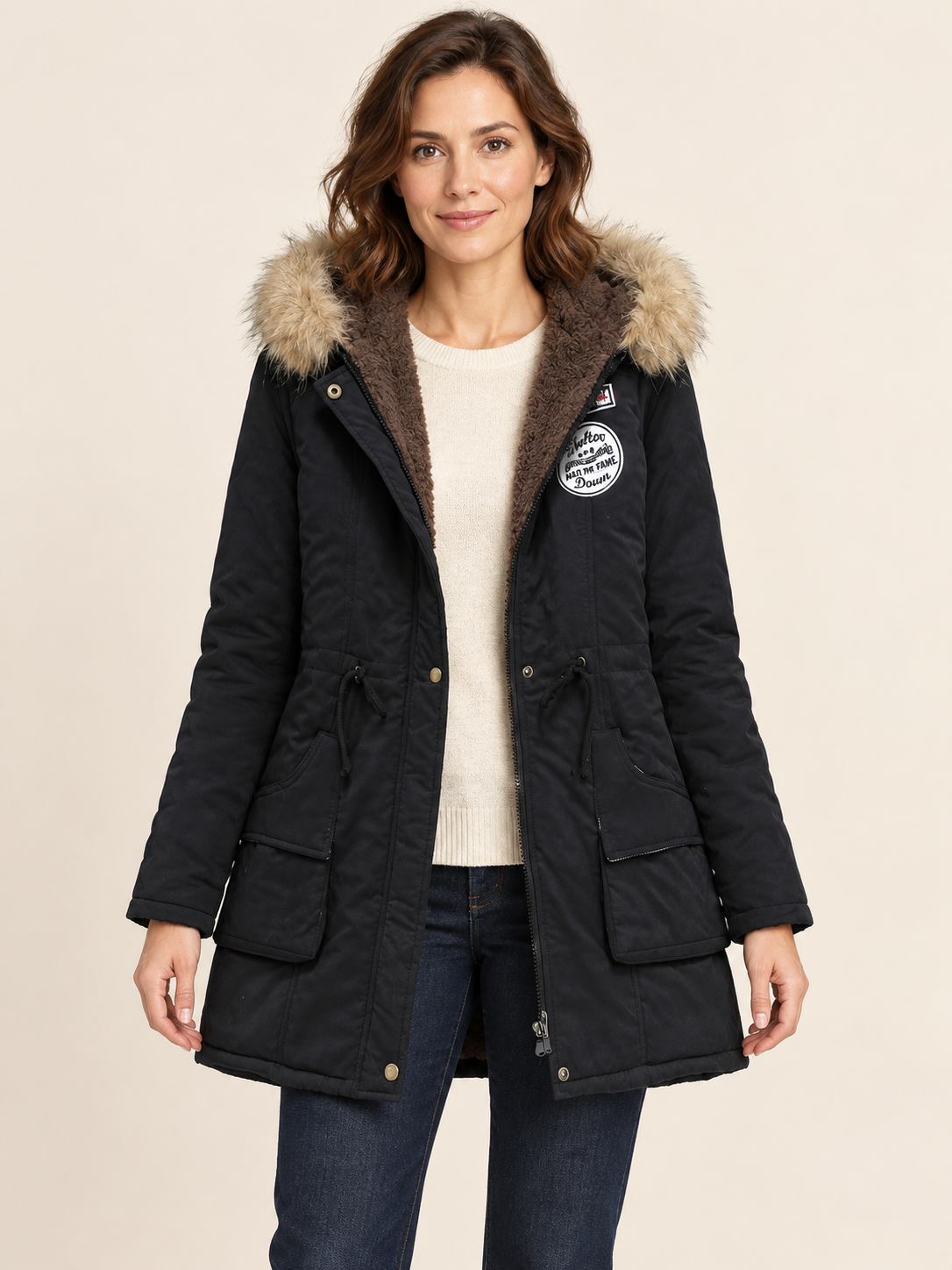 Parka à capuche et doublure polaire — Éloïse