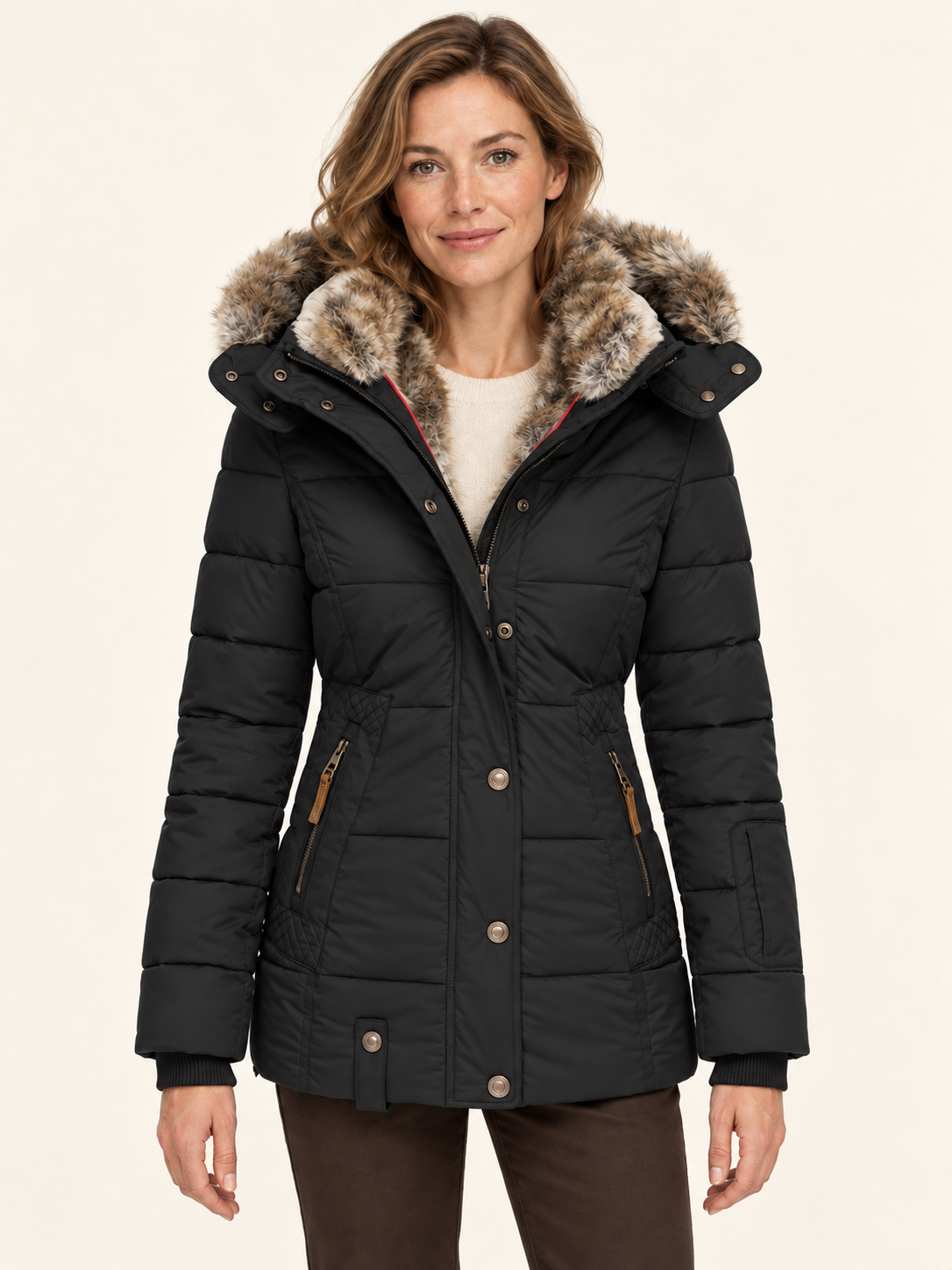 Parka matelassée à capuche — Florentine