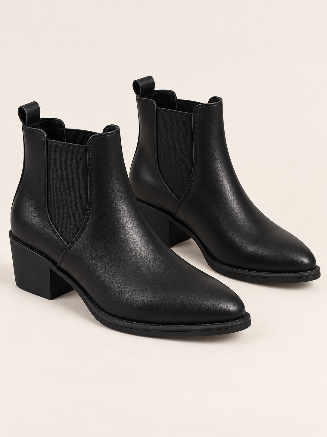 Bottines Chelsea en cuir — Jeanne
