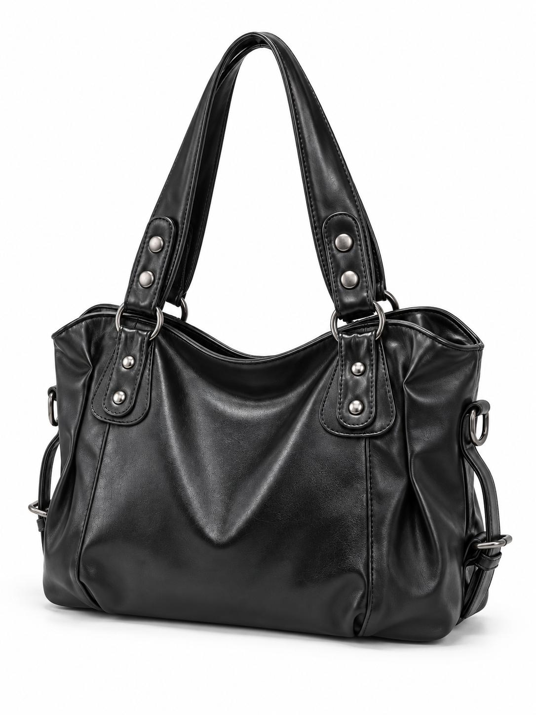 Sac porté épaule en cuir souple — Clémence