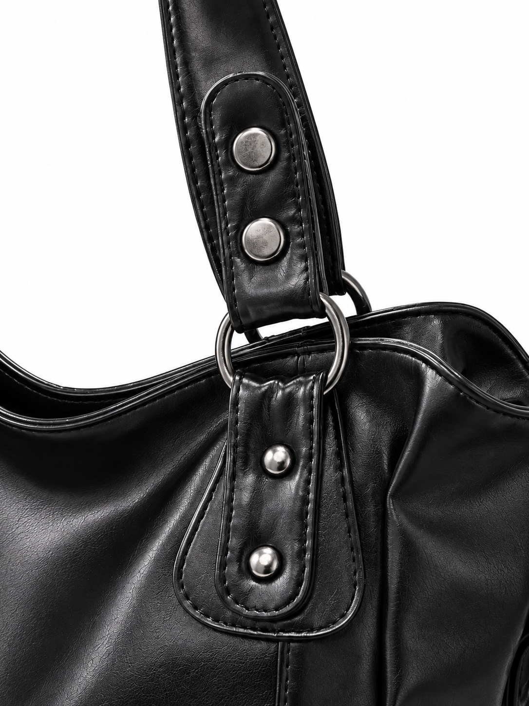Sac porté épaule en cuir souple — Clémence