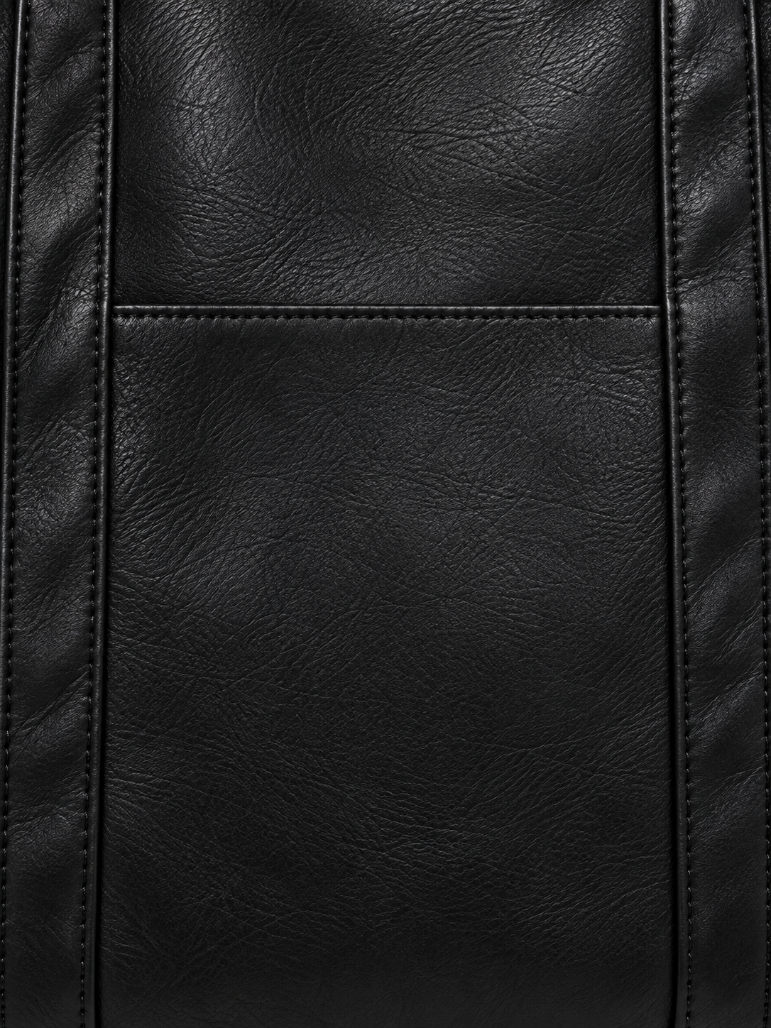 Agathe — Leather tote with clean lines