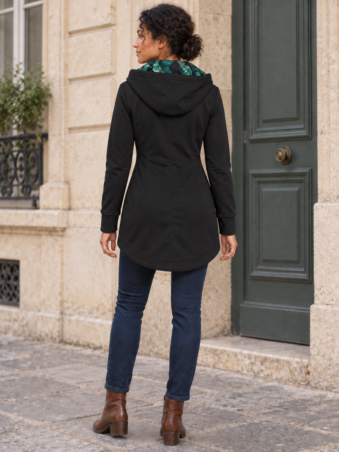 Giacca impermeabile con cappuccio — Lucile