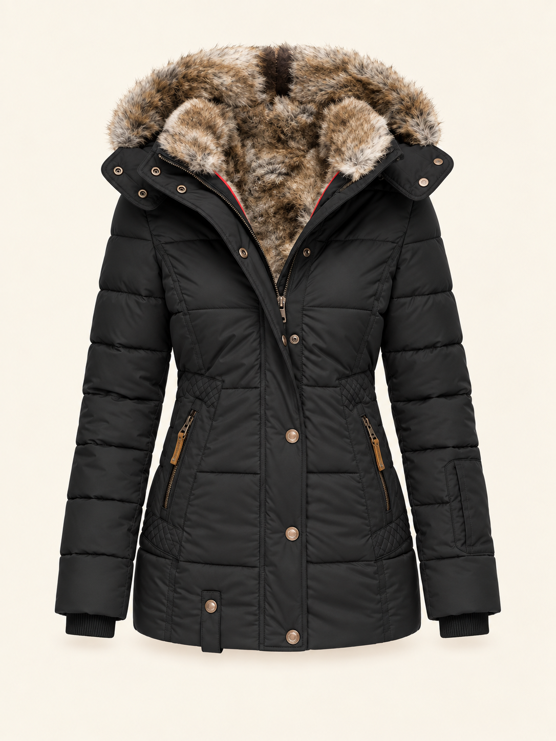Parka trapuntato con cappuccio — Florentine