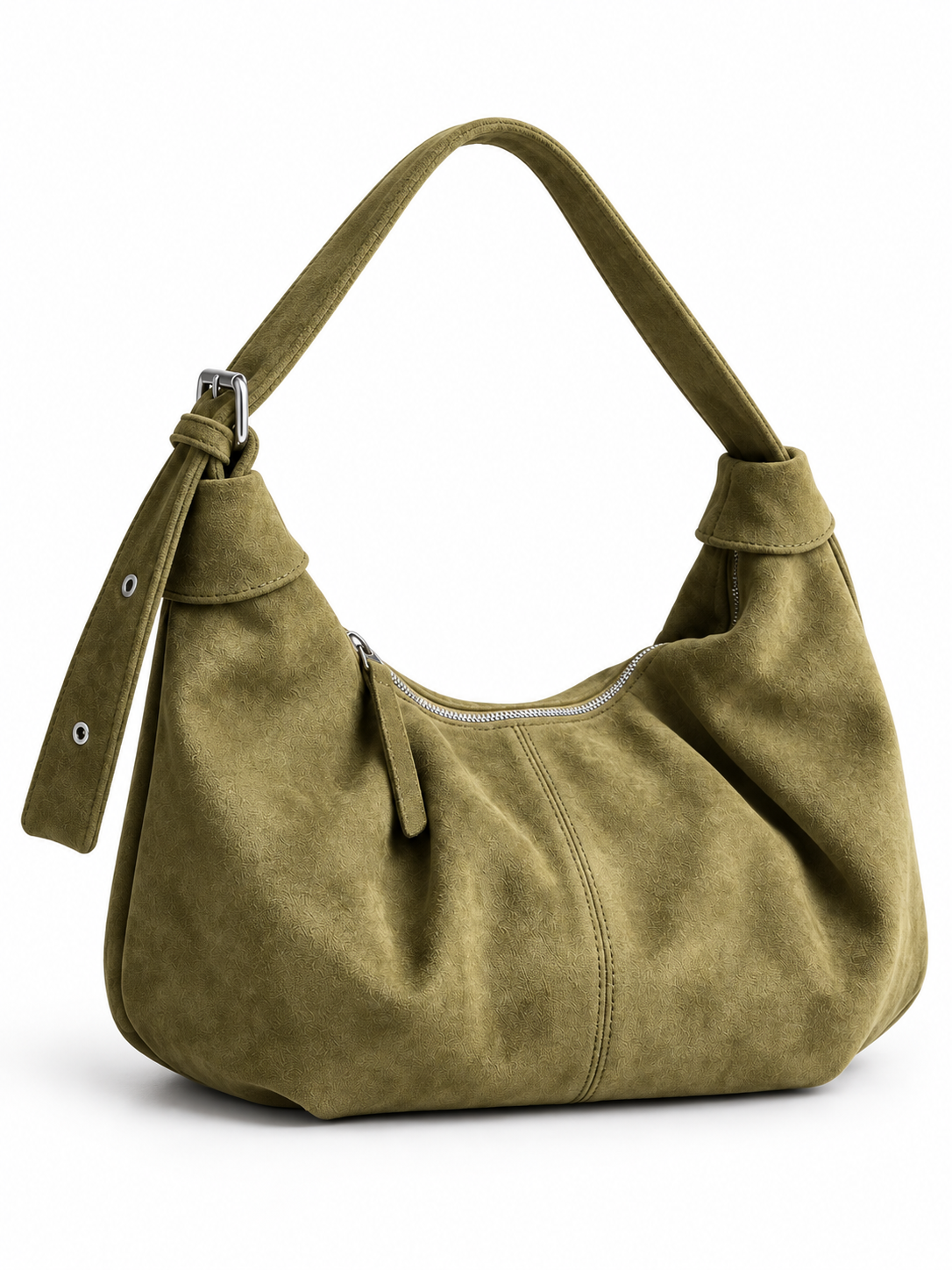 Sac porté épaule en daim — Suzanne