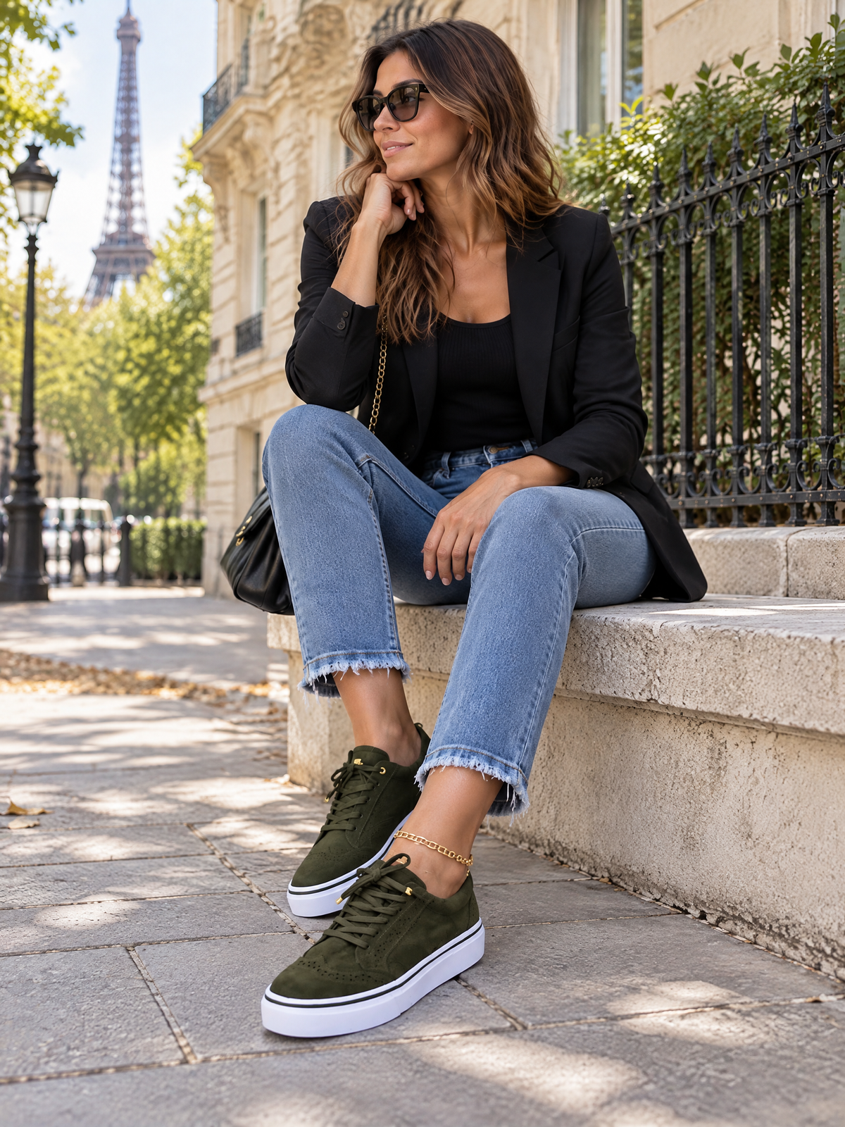 Vert Kaki — 04 — Portée assise à Paris