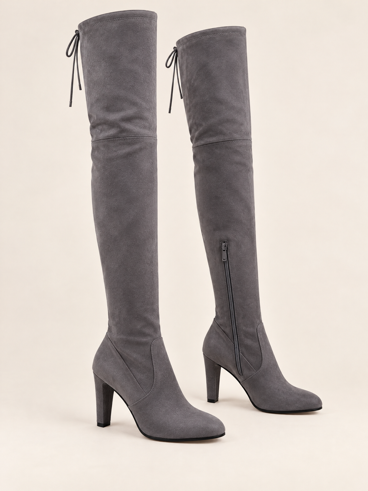 Gris — Gris 06 — Trois-quarts produit seul côté zip