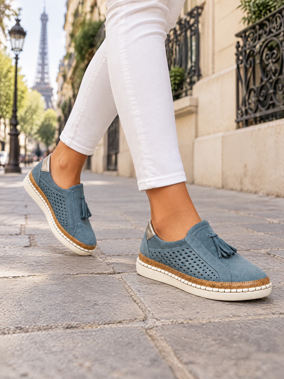 Bleu grisé — 09 — Allure en marche à Paris