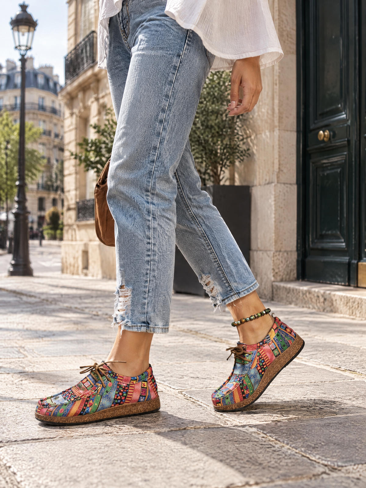 Vert Multicolore — 09 — Allure en marche extérieure